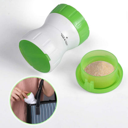 Tablettenmörser mit Depotfach Keramik Zerkleinerer Pillen Crusher