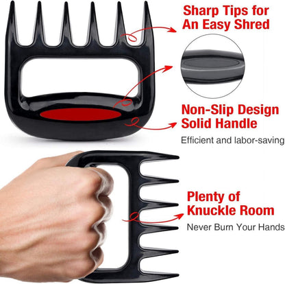 Grillzubehör Männer Geschenk - SURDOCA Pulled Pork Krallen Gadgets BBQ