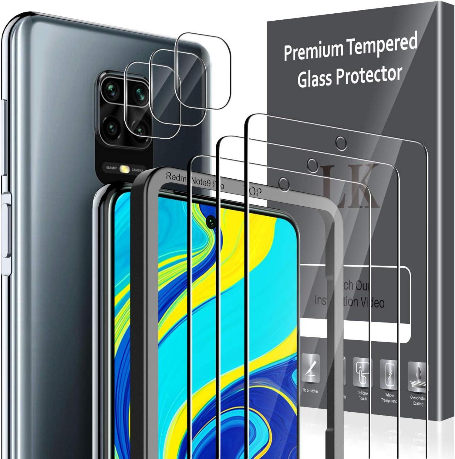 Schutzfolie Xiaomi Redmi Note 9 Pro Max 9s 9H Displayschutz