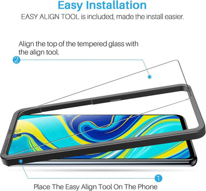 LK Schutzfolie Xiaomi Redmi Note 9 Pro 9s Max Displayschutz
