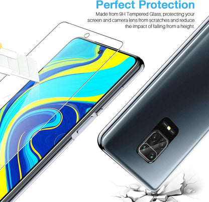 Schutzfolie Xiaomi Redmi Note 9 Pro 9s 9H Displayschutz 6er Set