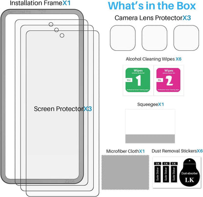 Schutzfolie Displayschutz für Xiaomi Redmi Note 9 Pro Max 3 Stück 9H Härte