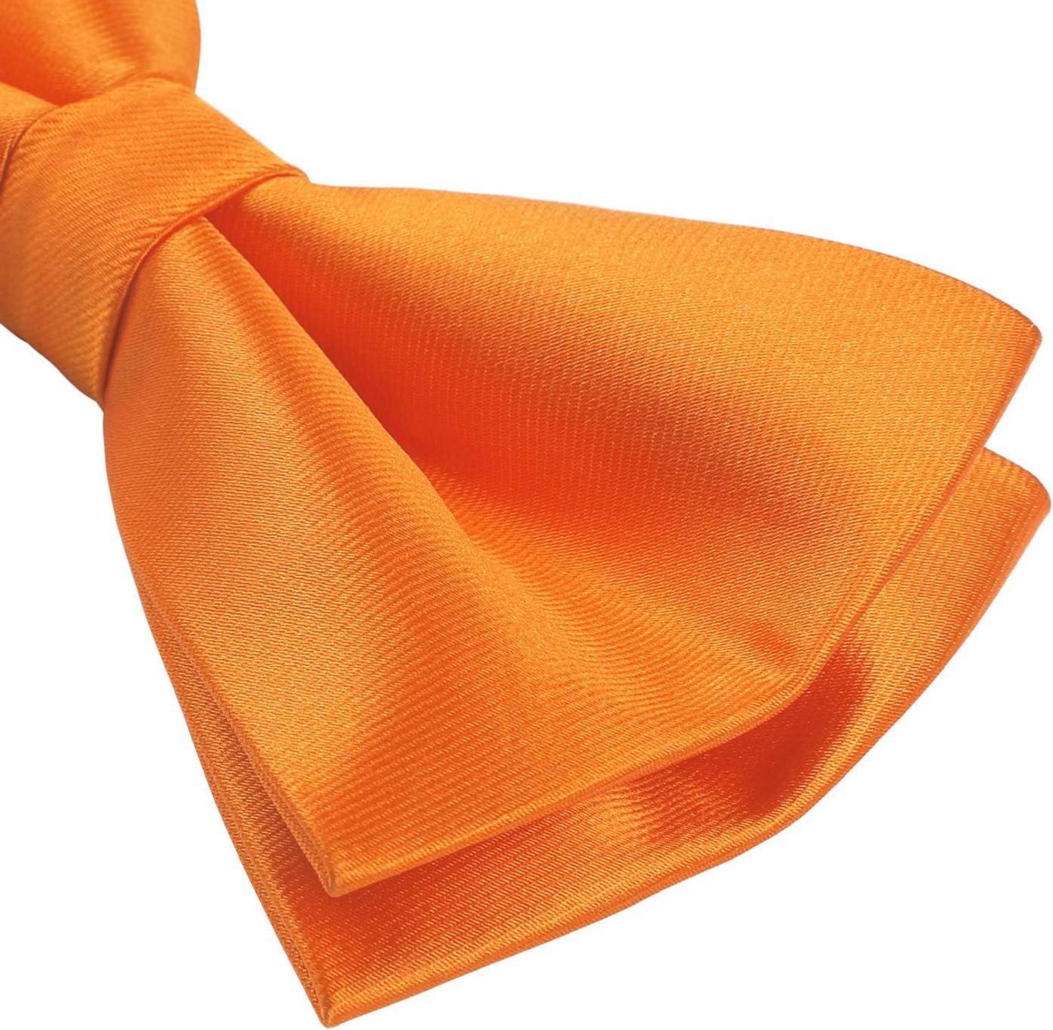 Fliege Herren Bereits Gebunden Verstellbar Schleife Paisley Orange