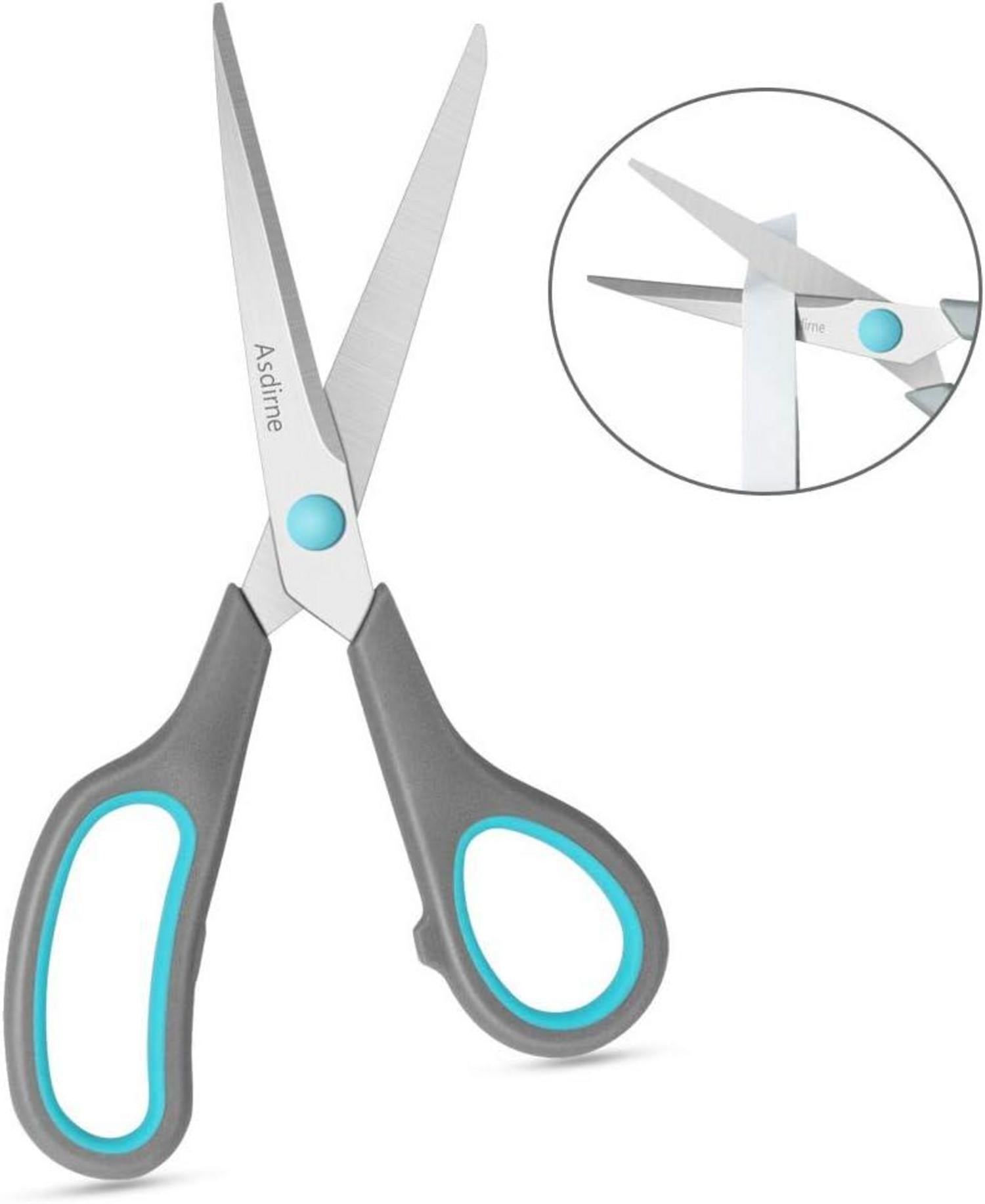 Asdirne Schere: Rostfreier Stahl, Weicher Griff, Haushalt