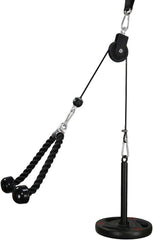 Latzug Kabelzug Fitnessgerät Trizeps Seil Krafttraining Set