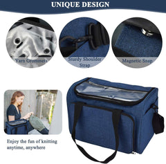 Coopay Garntasche Stricknadel Häkelset Aufbewahrung