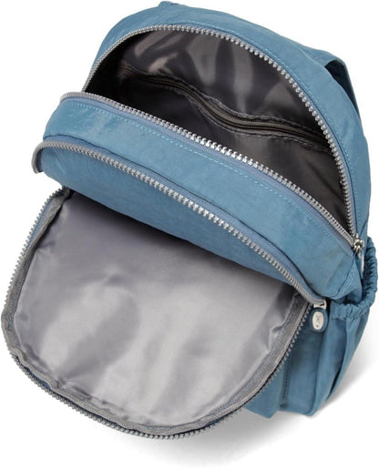 Kleiner Leichter Mädchen Rucksack 10L Hellblau Nylon-Rucksack