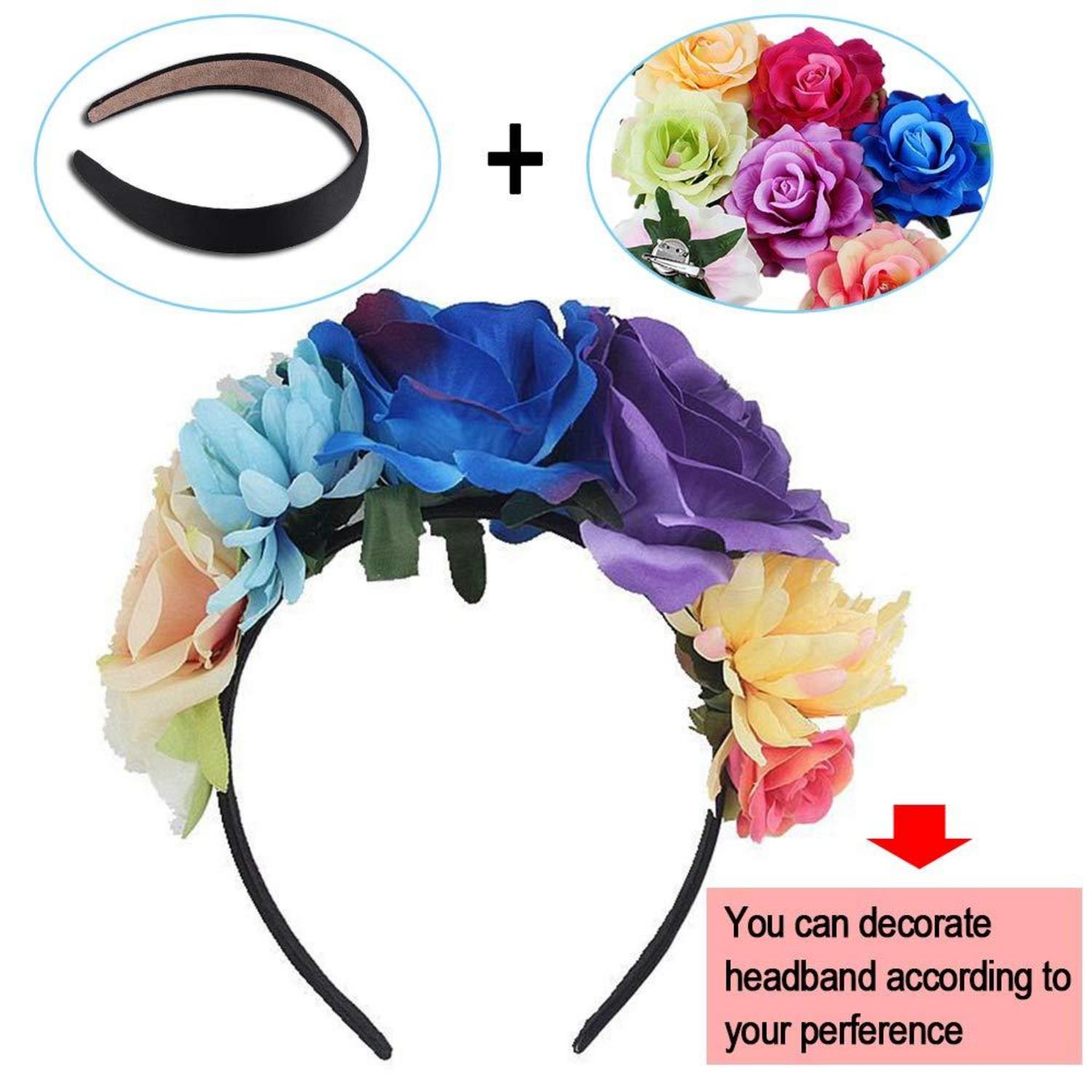 12er Pack Satin-Stirnbänder, Haarreifen für Damen und Mädchen, 12 Farben