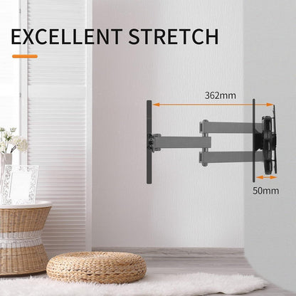 Suptek TV Wandhalterung Schwenkbar für 13-30 Zoll LED LCD TV