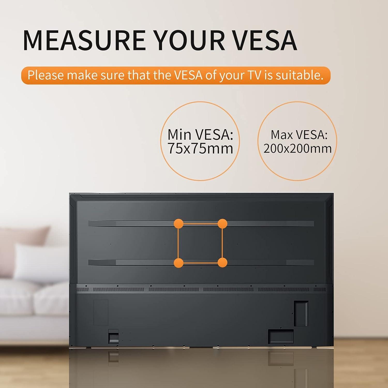TV Wandhalterung Schwenkbar Universal 13-39 Zoll LED LCD 15kg Max VESA 200x200mm