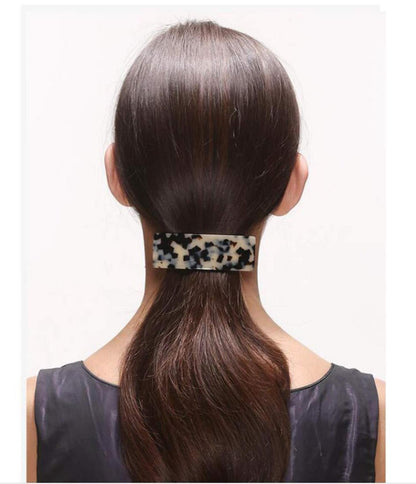 2er Set Französische Haarspange Damen Groß Dünnes Dickes Haar Automatisch