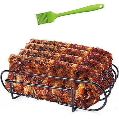 Grill Zubehör Sparerib Halter Rippchen halter Lammkoteletts