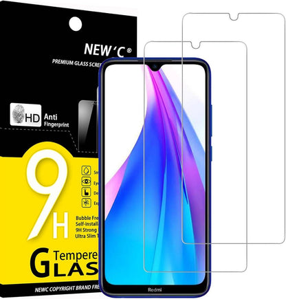 Panzer Schutzglas Xiaomi Redmi Note 8T 2er Set 9H Ultra-klar