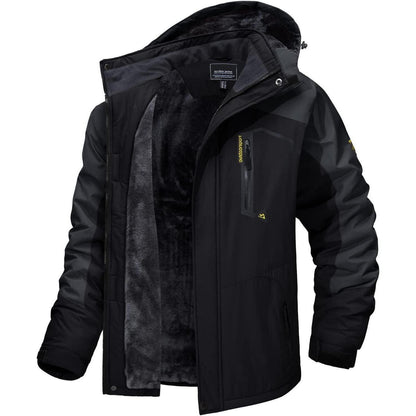 Herren Skijacke Winter Softshelljacke Wasserdicht