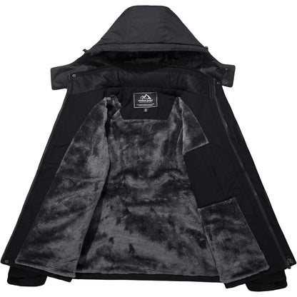 Herren Skijacke Winter Softshelljacke Wasserdicht