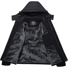 Herren Winter Skijacke Fleece Gefüttert, Wasserdicht