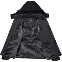 Herren Winter Skijacke Fleece Gefüttert Outdoorjacke