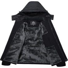 Herren Winter Skijacke Fleece Gefüttert Outdoor