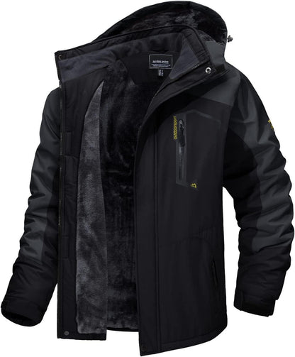 Winter Skijacke Fleece Gefüttert Jacke Outdoor wasserdicht winddicht