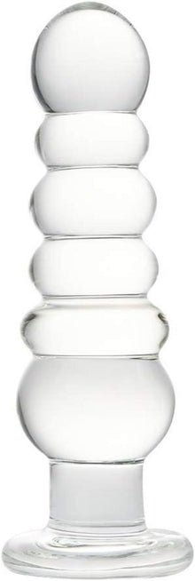 Große Glas Anal Perlen Massage Long Butt Plug Dildo Sexspielzeug