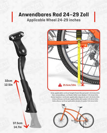 Fahrradständer 24-29 Zoll E-Bike MTB Aluminium Ständer 35kg