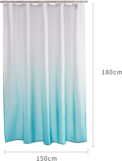 Duschvorhang Textil Polyester Schimmelresistent Wasserdicht 150x180