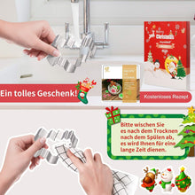 Ausstecher Weihnachten 12 Stück Edelstahl