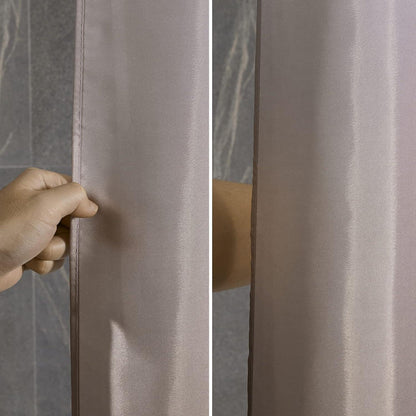 Duschvorhang 180x200cm Textile Anti-Schimmel Wasserdicht Waschbar Bad