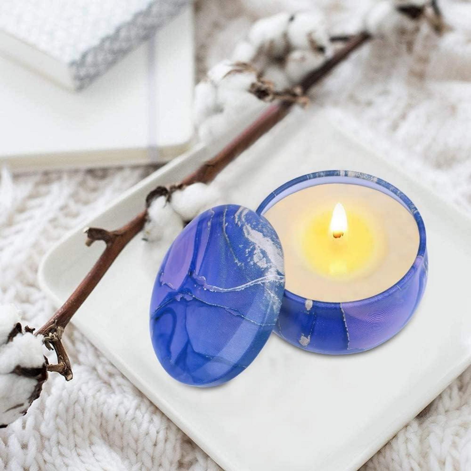 Duftkerzen Geschenkset 9 Düfte 75g Weihnachten Aromatherapie