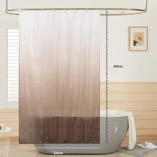 Furlinic Duschvorhang Textil Anti-schimmel Wasserdicht