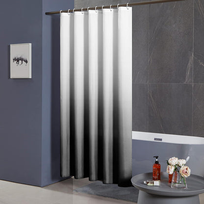 Duschvorhang Anti-schimmel Wasserdicht Waschbar 180x180cm mit 12 Haken