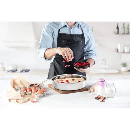 Homikit Edelstahl Runde Kuchenformen Set 20 cm 2er Pack