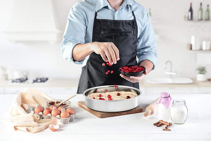 Homikit Edelstahl Rund Kuchenform Backformen 20 cm 2er Set