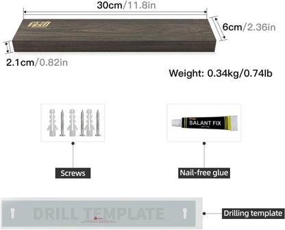 Findking 30cm Eschenholz Magnetischer Messerstreifen