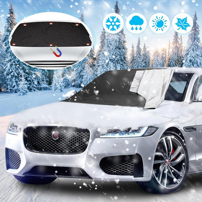 Frontscheibenabdeckung Auto Windschutzscheibe Magnetisch Winter