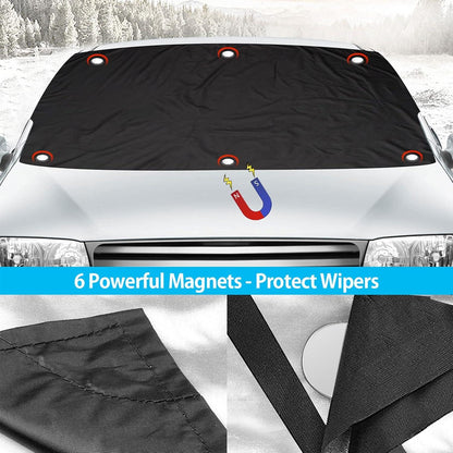 Frontscheibenabdeckung Auto Windschutzscheibe Magnetisch Winter