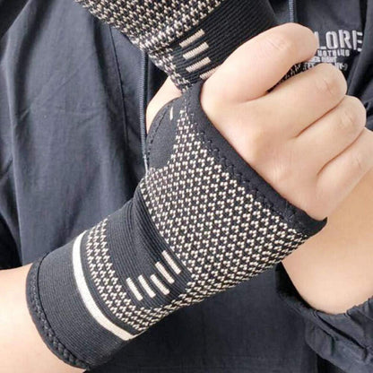 Faletony Handgelenk Bandage 2er-Set Kupfer Handgelenkschiene