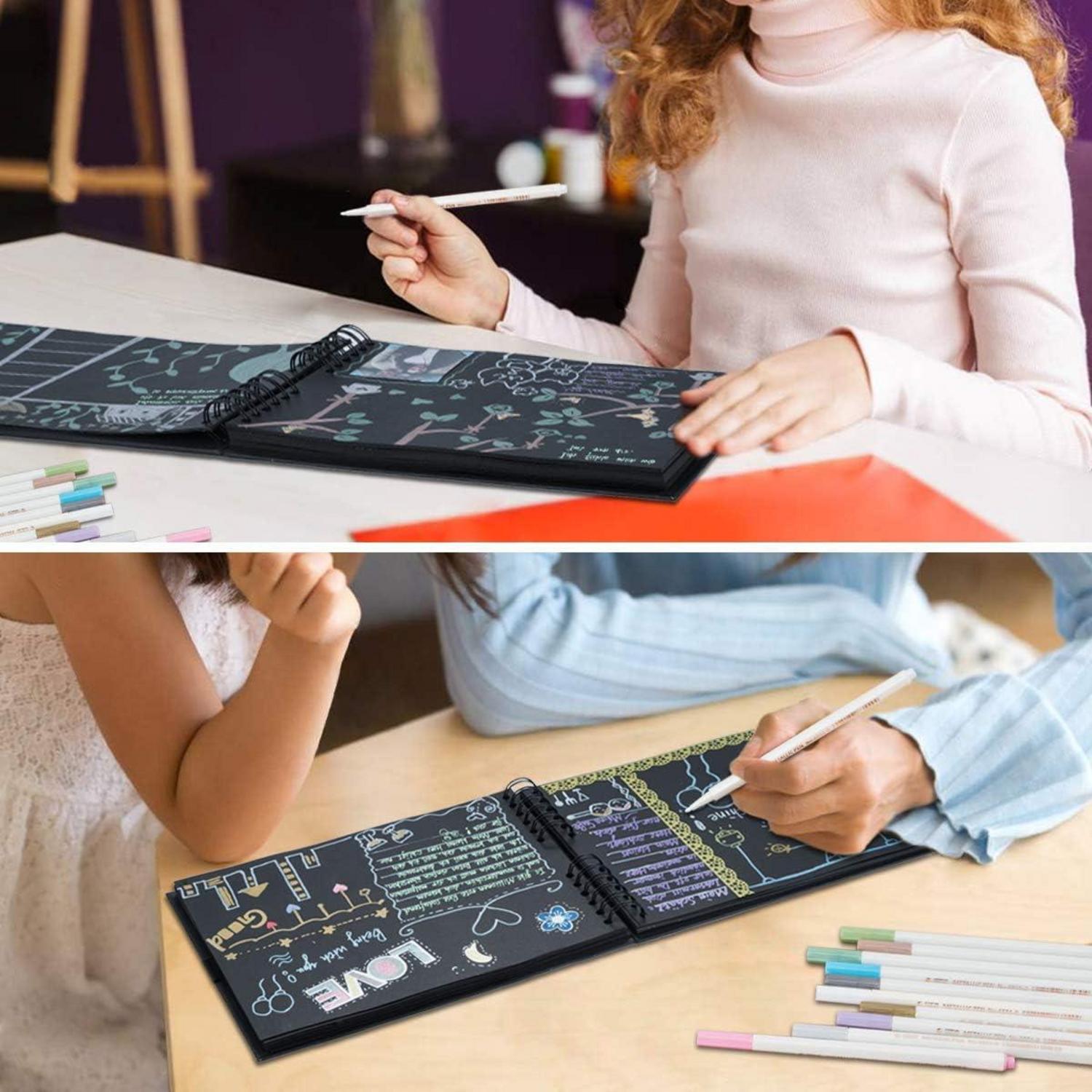 Fotoalbum zum Selbstgestalten DIY Fotobuch 80 Seiten für Geschenke