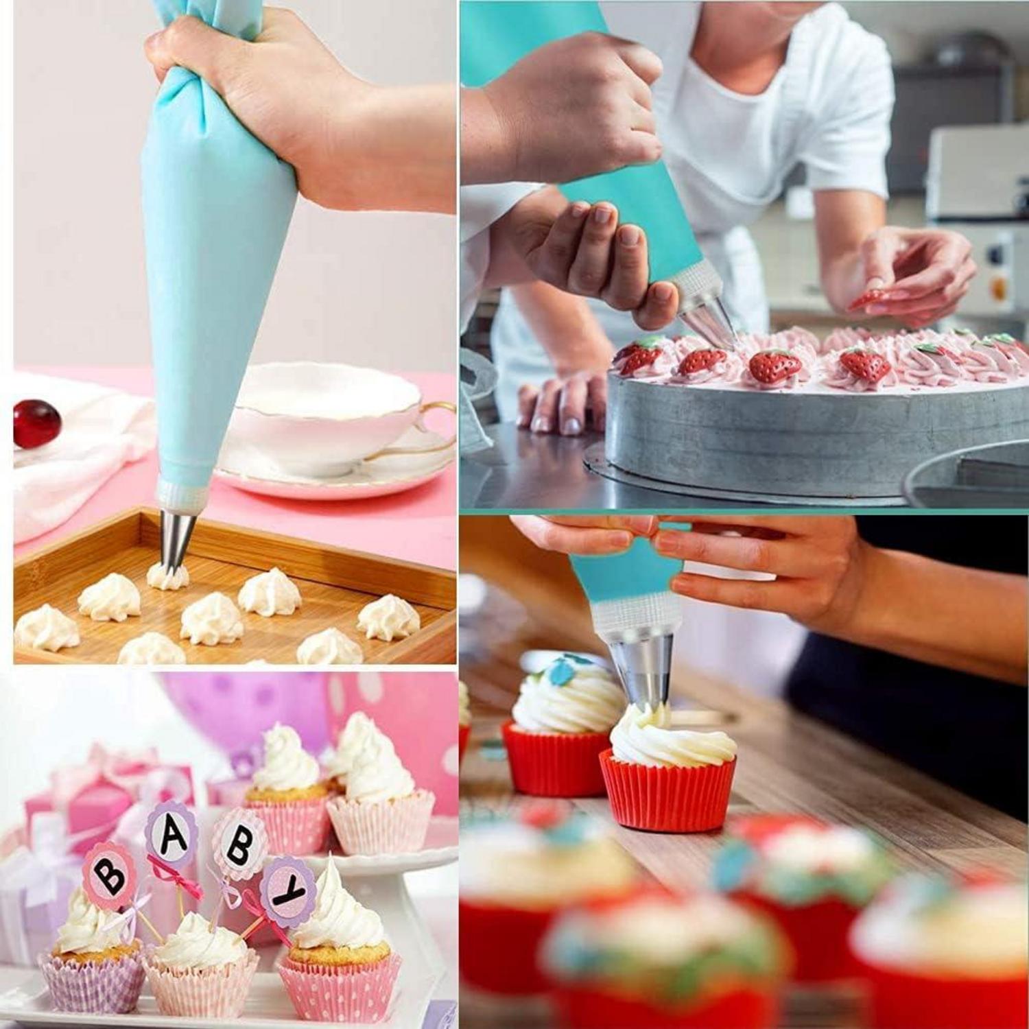 Professionelles Spritztüllen-Set aus Edelstahl - Backzubehör