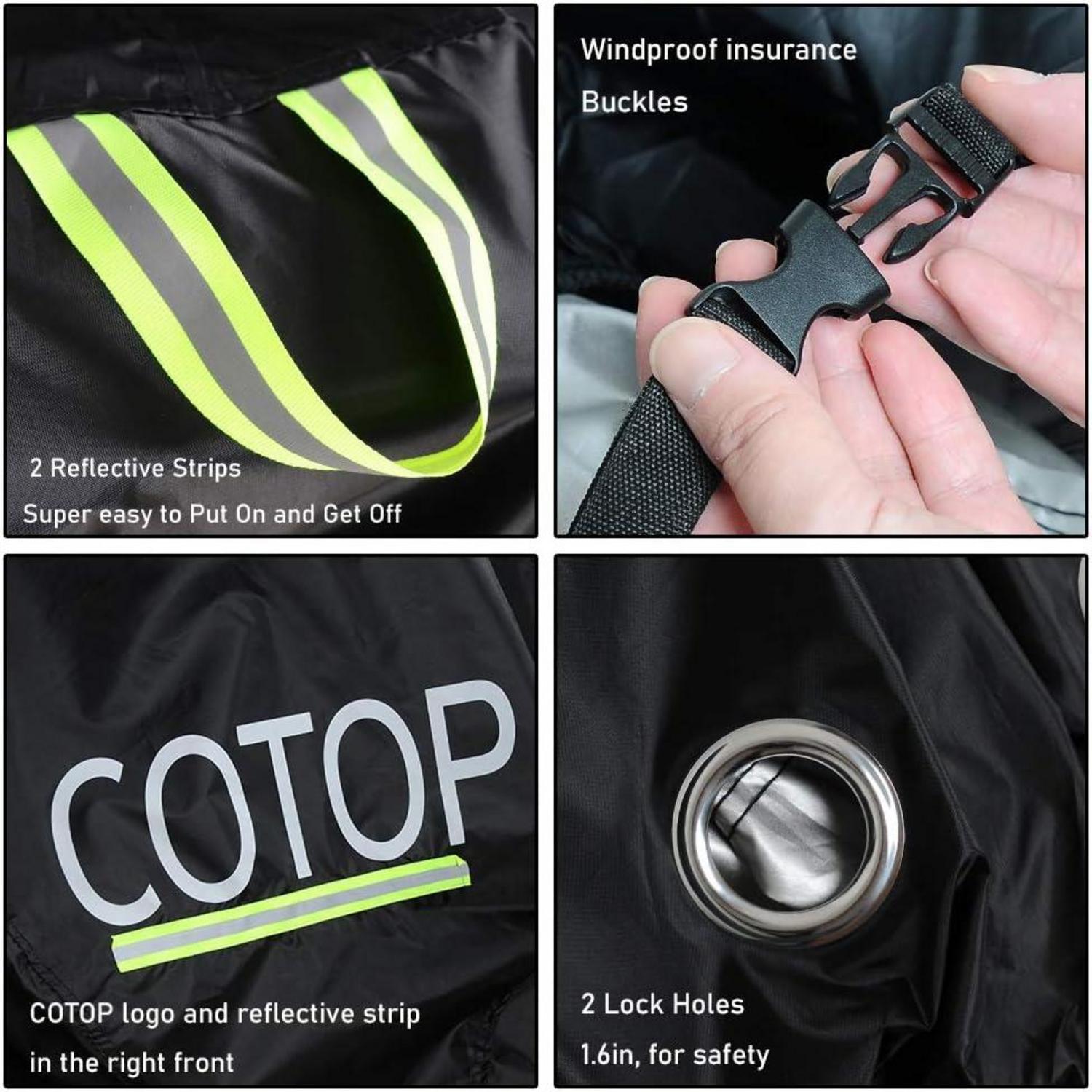 Fahrradabdeckung COTOP XL 210T