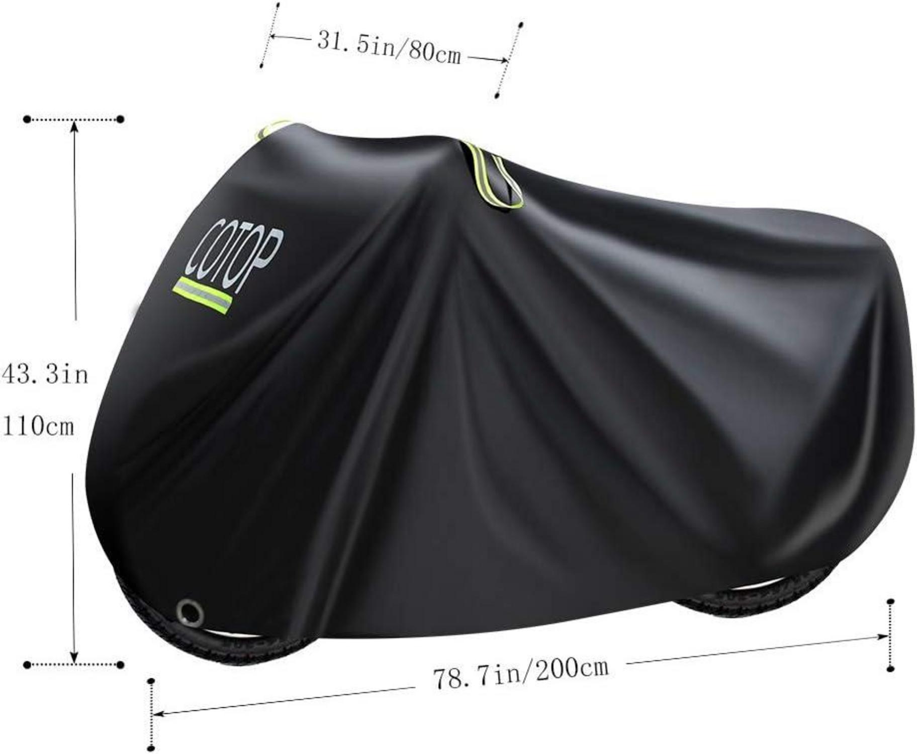 Roller Abdeckplane Wasserdicht Nylon XL für Fahrrad Moped Vespa 1