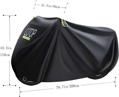 Roller Abdeckplane Wasserdicht Nylon XL für Fahrrad Moped Vespa 1