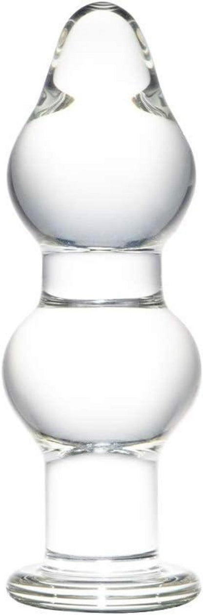 Gourd Glas Anal Plug Cone Crystal Butt Plug Anal Sex Spielzeug