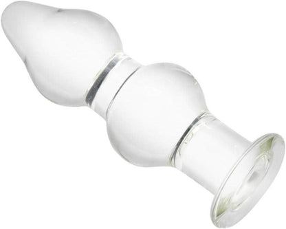 Gourd Form Glas Anal Butt Plug Crystal Sex Spielzeug Frauen Männer