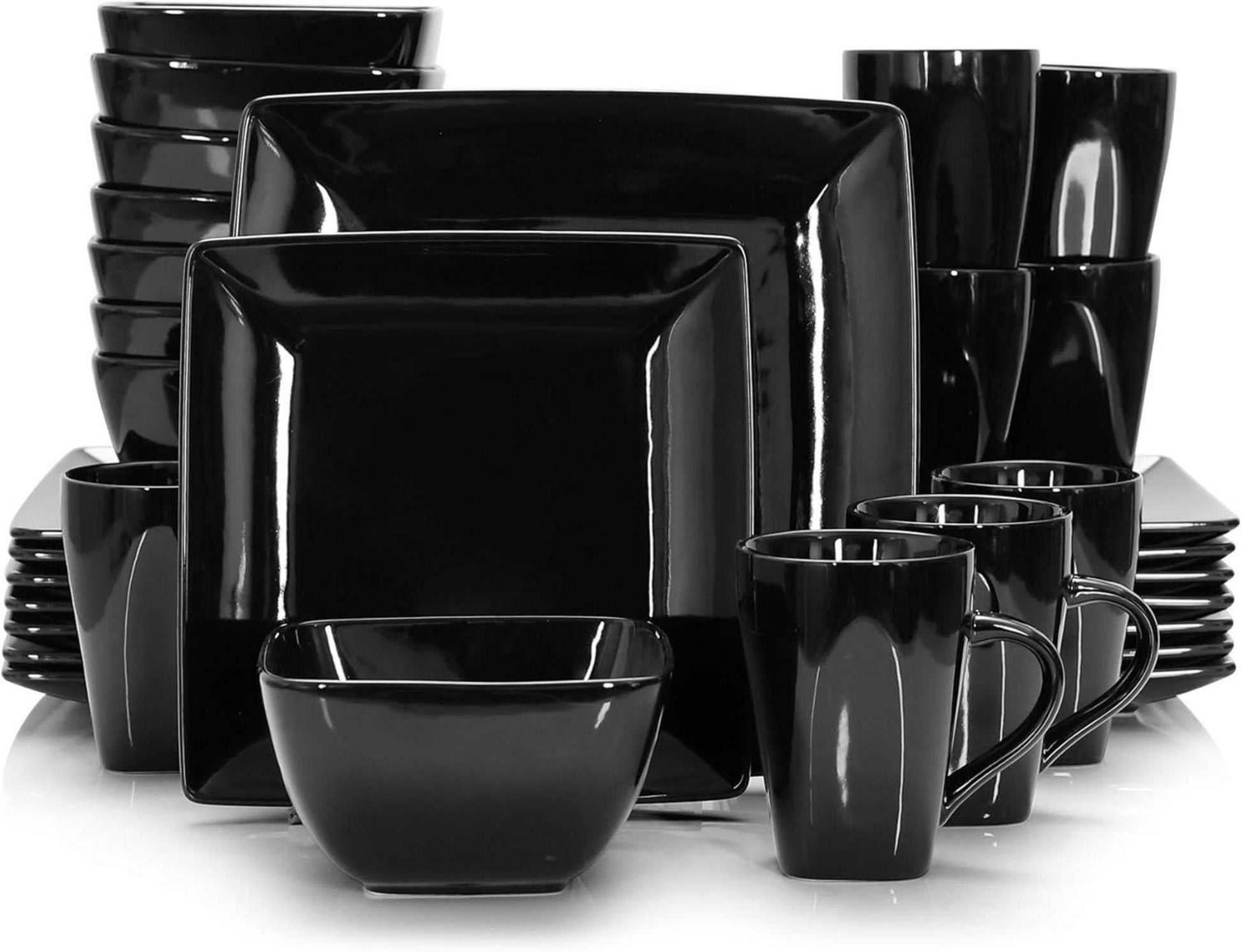 Tafelservice Steinzeug 32-teilig Geschirrset für 8 Personen