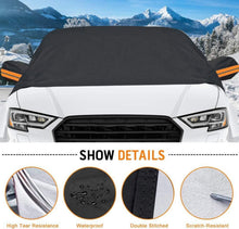 Frontscheibenabdeckung Auto Winterschutz 215*125cm Hakentyp