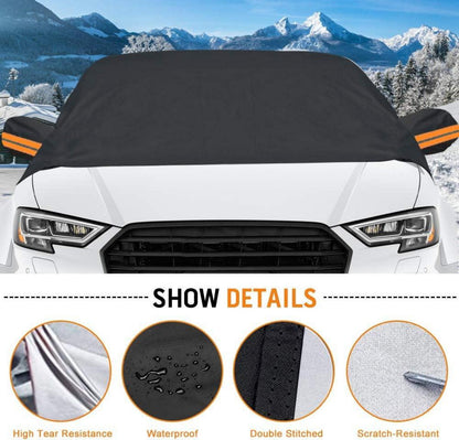 Frontscheibenabdeckung Auto Winterschutz 215*125cm Hakentyp