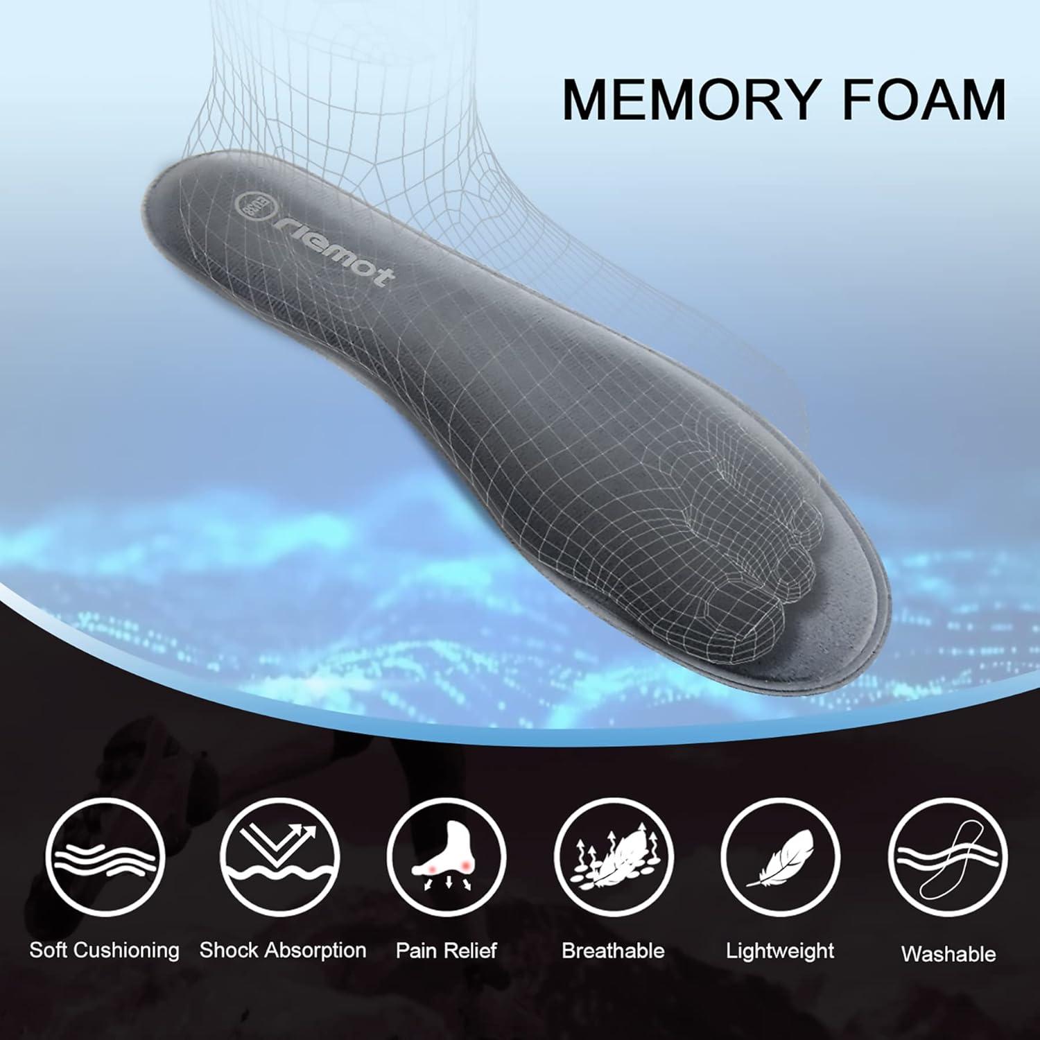 Memory Foam Einlegesohlen Damen Herren Gr.36-47 Sneaker Stiefel Komfort