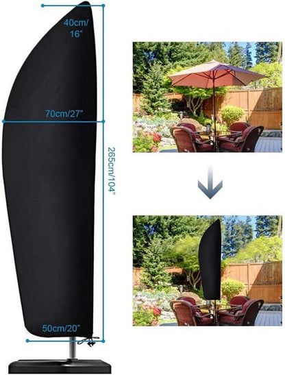 Sonnenschirm Schutzhülle 210D Oxford Wasserdicht