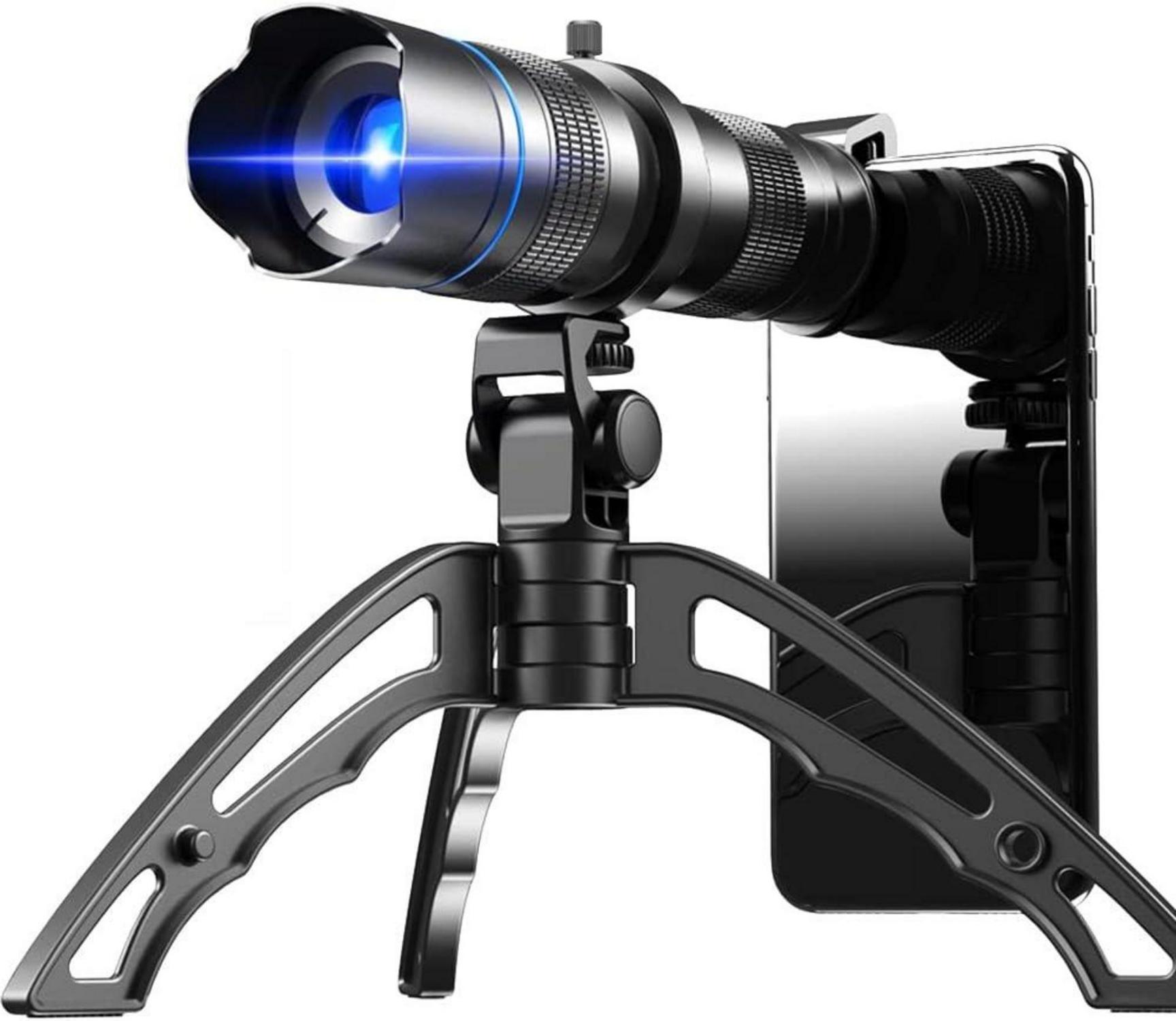 Apexel HD 20-40X Zoomobjektiv mit Stativ für iPhone Huawei Samsung